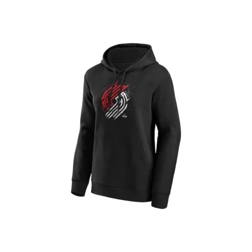 NBA Fanatics Portland Trail Blazers Team Свитшот Женский Черный