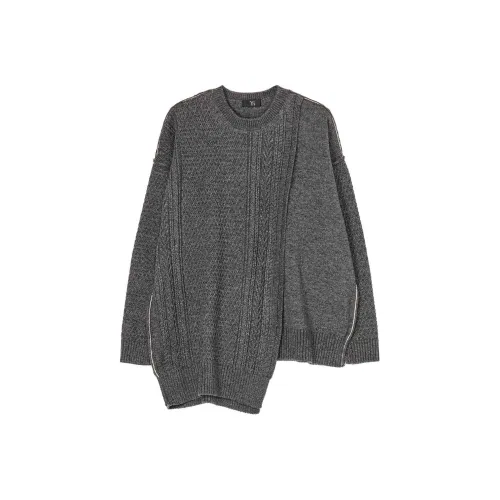 Yohji Yamamoto Серые Женские Свитера
