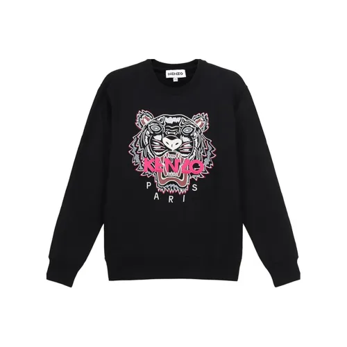 KENZO Classic Tiger Head Черный Женские Свитшоты
