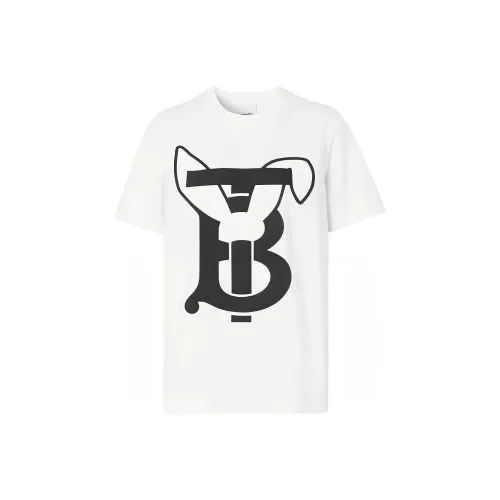 Burberry SS23 The Year of the Rabbit Белые Женские Футболки