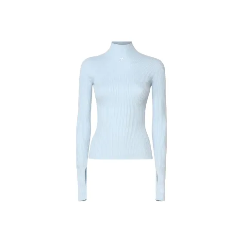 COURREGES Айсберговый цвет Женские свитера