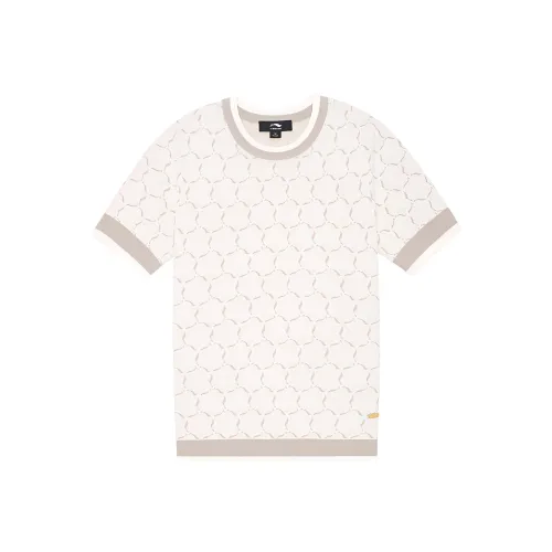 LI NING 1990 Classic Collection Экрю Женские Рубашки T