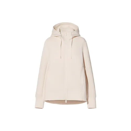 UNIQLO Экрю Женские Свитшоты