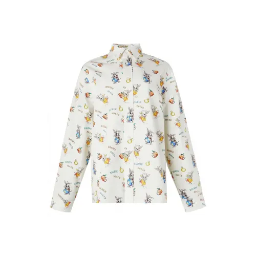 Richie Macie Рубашка Унисекс Айвори Белый