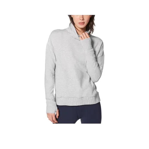 lululemon Stress LESS Свитшот Женский Светло-Серый