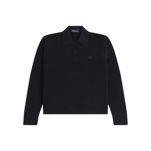 FRED PERRY FW24 Свитер Женский Черный