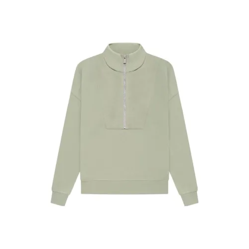 Fear Of God Essentials Толстовка Женская Серая Зеленая