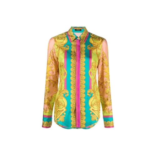 VERSACE Желтые Женские Рубашки