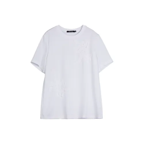 ELLE Белые Женские Футболки
