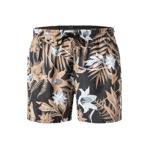 Hugo Boss Повседневные шорты Мужские Черные