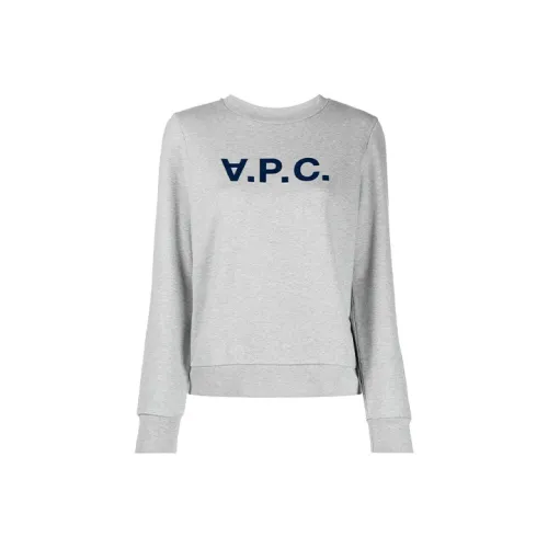 A.P.C Серый Женские Свитшоты