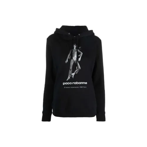 Paco Rabanne Толстовка Женская Черная