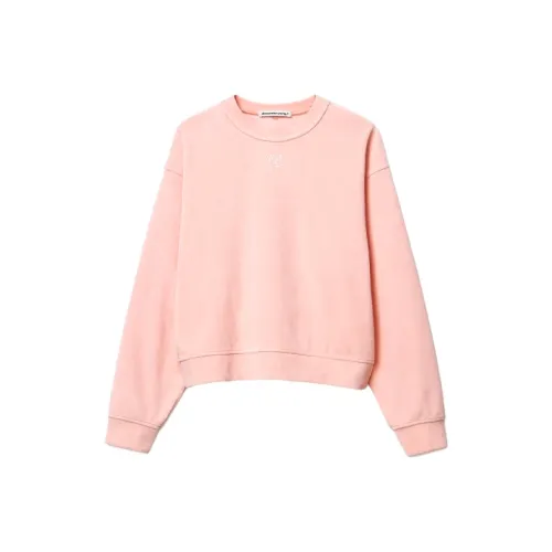 alexander wang Розовые Женские Свитшоты