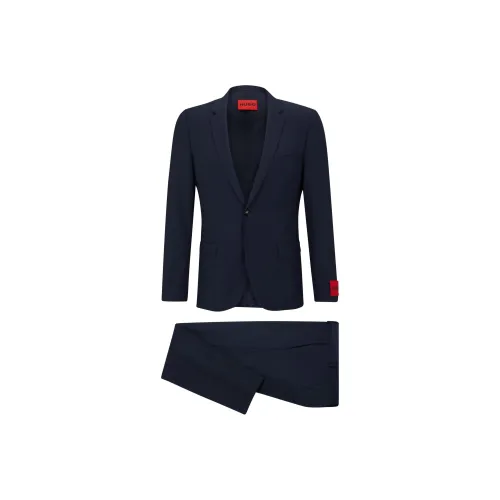 Hugo Boss Бизнес-костюм мужской синий