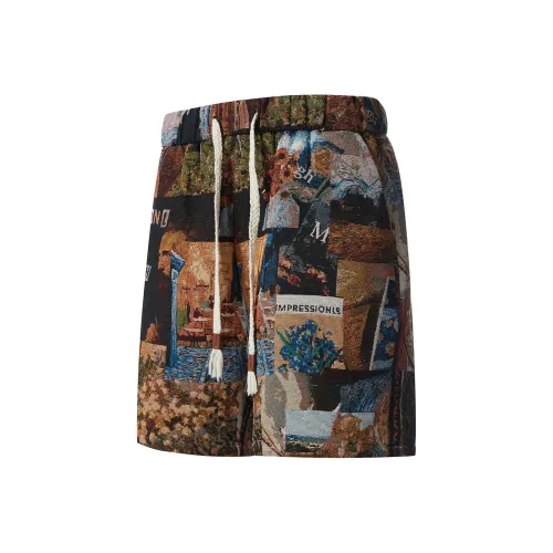 ArcaneFunk Повседневные шорты унисекс Берлин коричневый