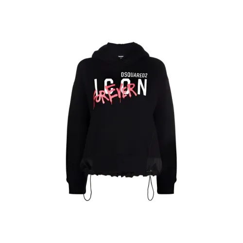 DSQUARED 2 Черные Женские Свитшоты
