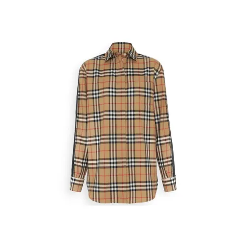 Burberry Рубашка Женская Классический стиль Желтая