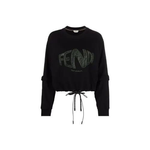 FENDI Черные Женские Свитшоты