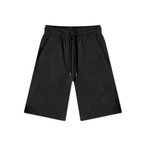 DRIES VAN NOTEN Мужские Повседневные Шорты Черные