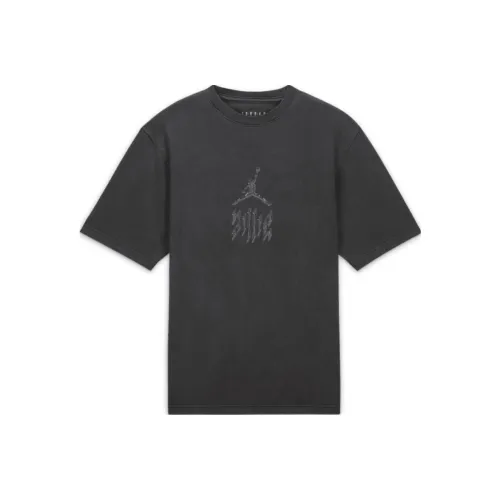 Jordan x Billie Eilish Черные Женские T-рубашки