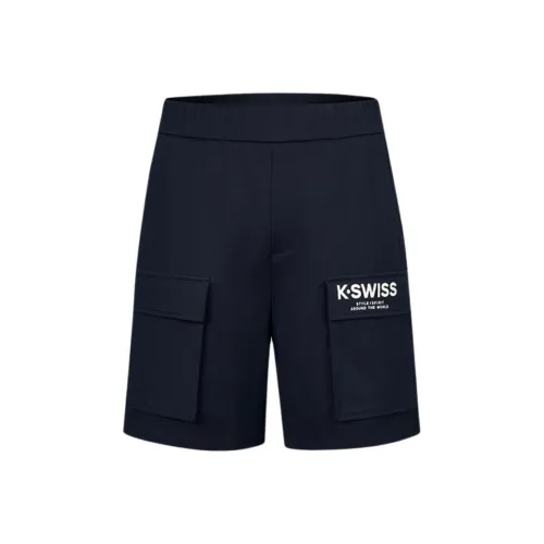 KSWISS Повседневные шорты Мужские Темный индиго