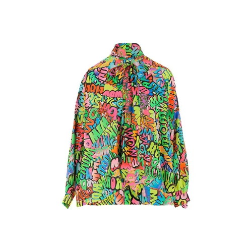 BALENCIAGA Зеленые Женские Рубашки