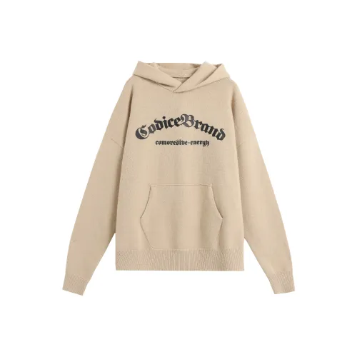 CODICE.HE Свободный крой Трикотаж Женский Абрикос