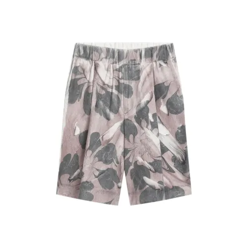 DRIES VAN NOTEN Многоцветные Мужские Повседневные Шорты