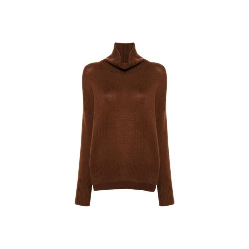 Lisa Yang Свитер Женский Коричневый