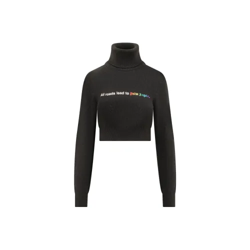PALM ANGELS Черные Женские Свитеры