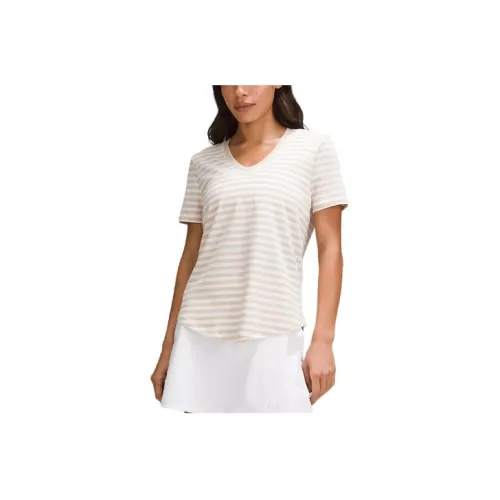 lululemon T-Shirt Женская Светлый Умбра