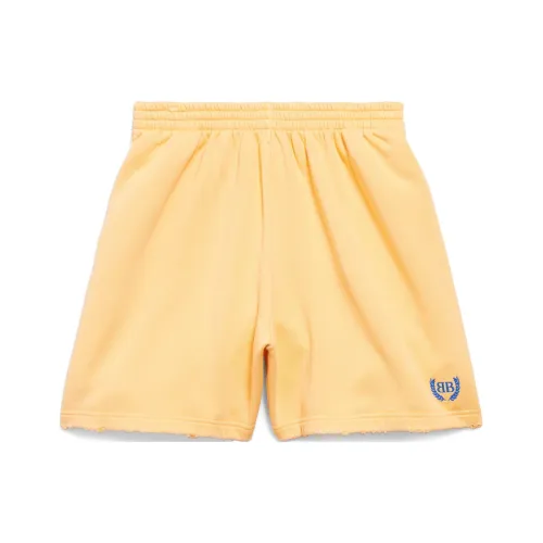 Balenciaga Повседневные шорты стандартный крой унисекс желтый