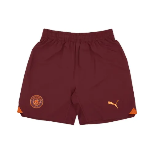 PUMA Manchester City Football Низ Мужской Темно-Красный
