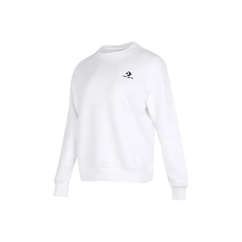 Конверс Толстовка Женская Белая