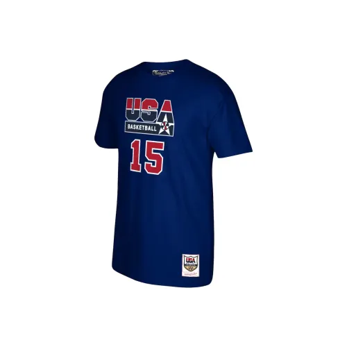 NBA x MITCHELL NESS 1992 Dream Team USA Баскетбольная Джерси Мужская Морской Синий
