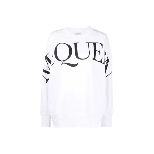 Alexander McQueen Белый Женские Свитшоты