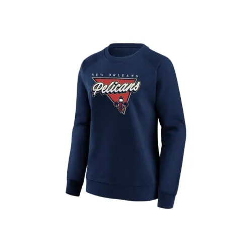 NBA Fanatics New Orleans Pelicans Толстовка Женская Синяя