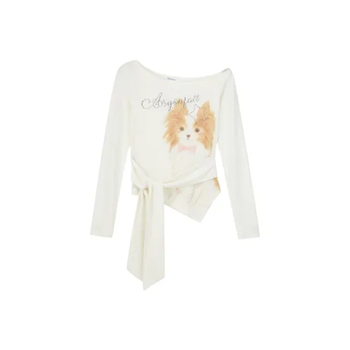 PLAY BUSH T-рубашка Женская Белая