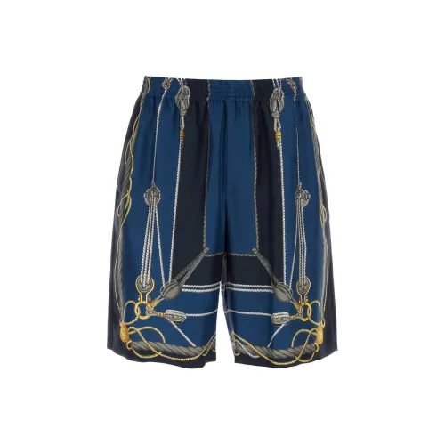 FANSIZHE Повседневные шорты Мужские Темно-синие