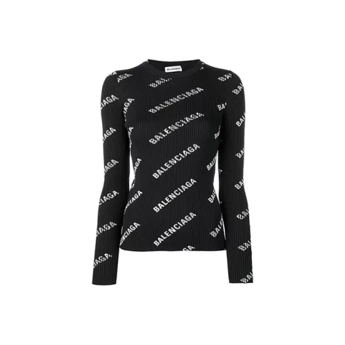 BALENCIAGA Черный Женский Трикотаж