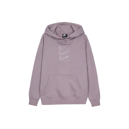 NIKE Фиолетовые Женские Свитшоты