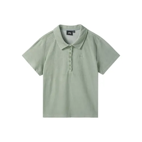 Stussy Серый Женские Поло