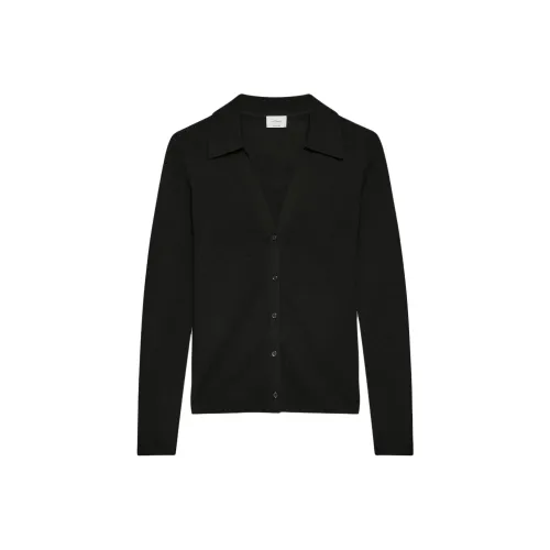 ARITZIA WILFRED Darcie Merino Wool Sweater Women's BLACK BLACK