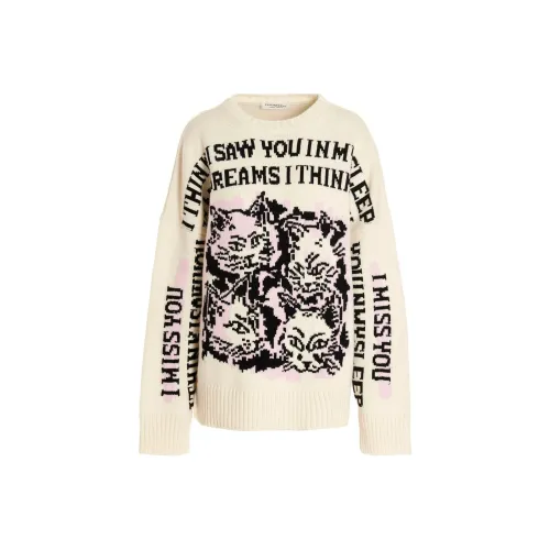 PHILOSOPHY DI LORENZO SERAFINI FW22 Свитер Женский Айвори Белый