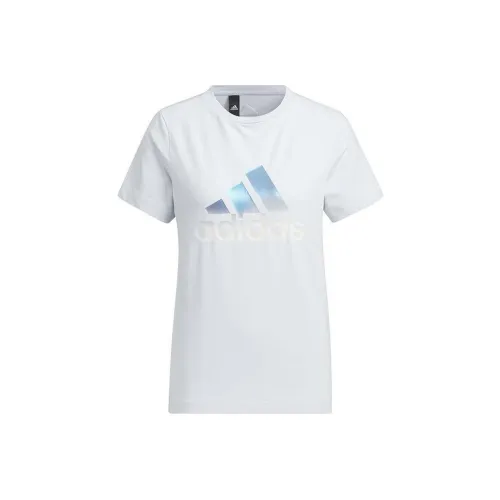 Adidas Светло-синие Женские Футболки