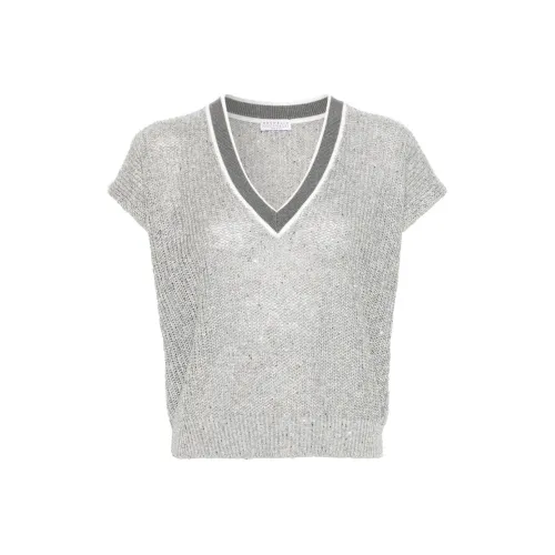 Brunello Cucinelli Серые Женские Рубашки T