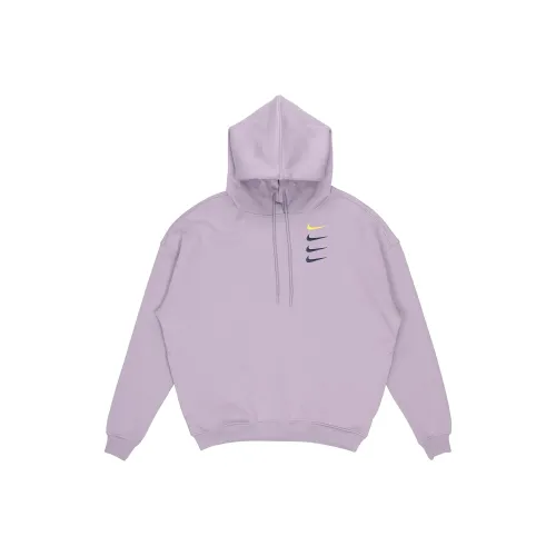 NIKE Фиолетовые Женские Свитшоты