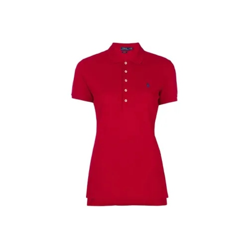 Polo Ralph Lauren SS22 Поло Женское Красное
