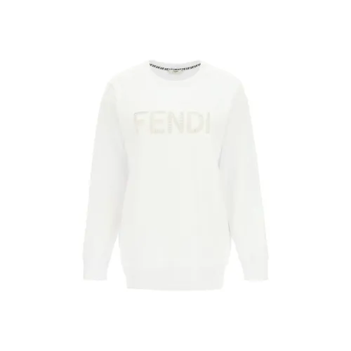 FENDI Белый Женские Свитшоты