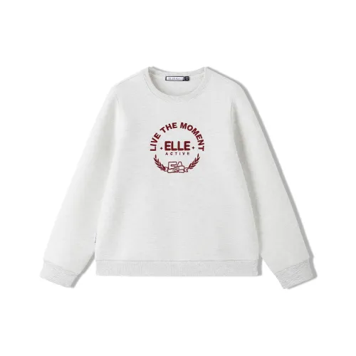 ELLE Active Толстовка Женская Серого цвета